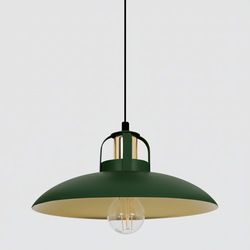 Brilagi - LED Żyrandol na lince FLAMENGO 1xE27/60W/230V zielony