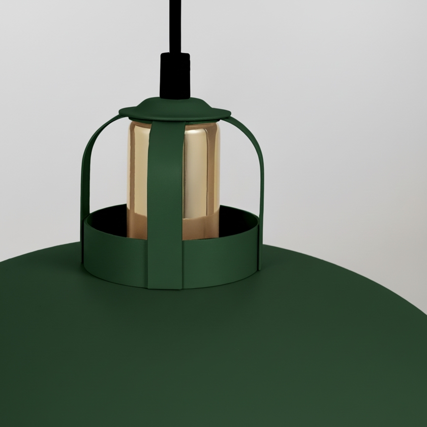 Brilagi - LED Żyrandol na lince FLAMENGO 1xE27/60W/230V zielony