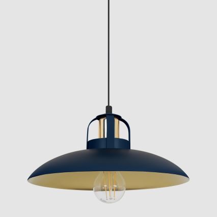 Brilagi - LED Żyrandol na lince FLAMENGO 2xE27/60W/230V niebieski