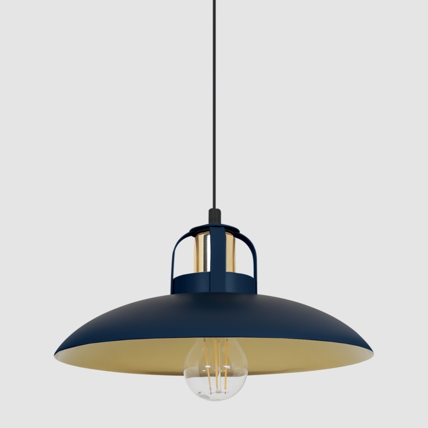 Brilagi - LED Żyrandol na lince FLAMENGO 2xE27/60W/230V niebieski