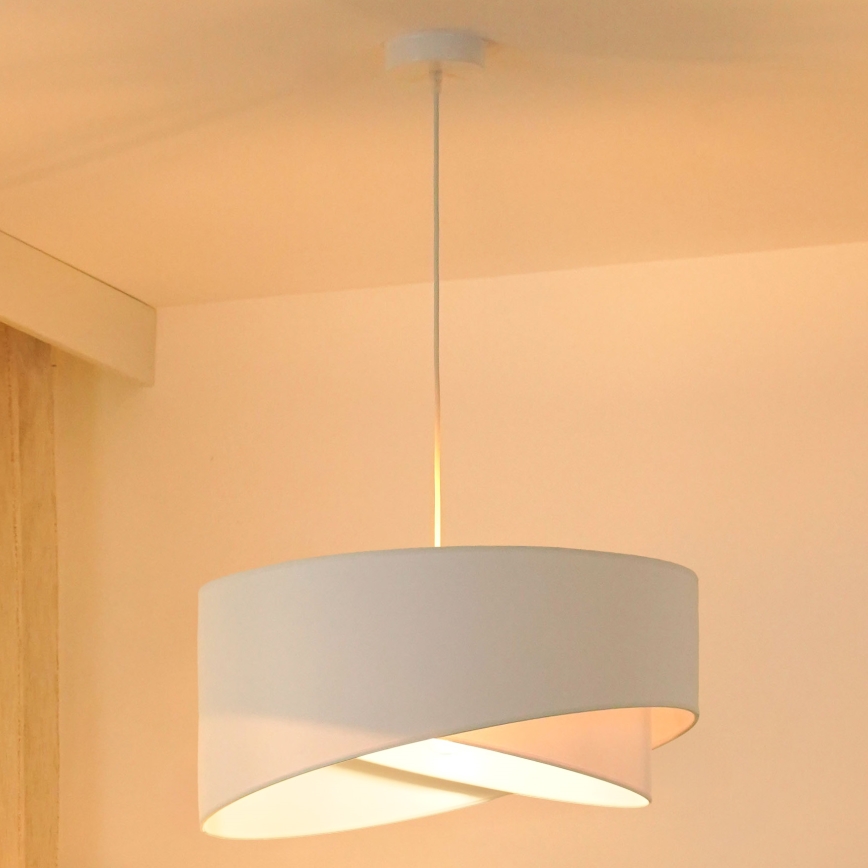 Brilagi - LED Żyrandol na lince LYRA 1xE27/15W/230V biały