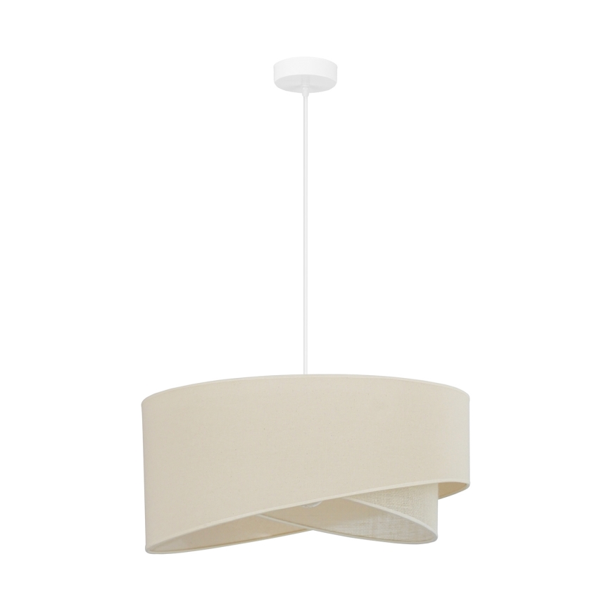 Brilagi - LED Żyrandol na lince LYRA 1xE27/15W/230V kremowy