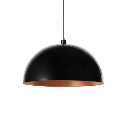 Brilagi - LED żyrandol na lince METALO 1xE27/40W/230V śr. 60 cm czarny/miedziany
