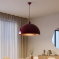 Brilagi - LED Żyrandol na lince METALO 1xE27/40W/230V Ø 60 cm bordowy/miedziany