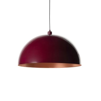 Brilagi - LED Żyrandol na lince METALO 1xE27/40W/230V Ø 60 cm bordowy/miedziany