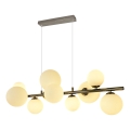 Brilagi - LED Żyrandol na lince MILLA 10xG9/3W/230V chrom błyszczący/biały