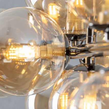 Brilagi - LED Żyrandol na lince MILLA 10xG9/3W/230V chrom błyszczący/złoty