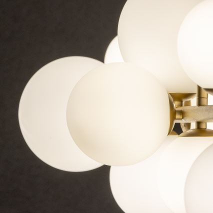 Brilagi - LED Żyrandol na lince MILLA 10xG9/3W/230V złoty/biały