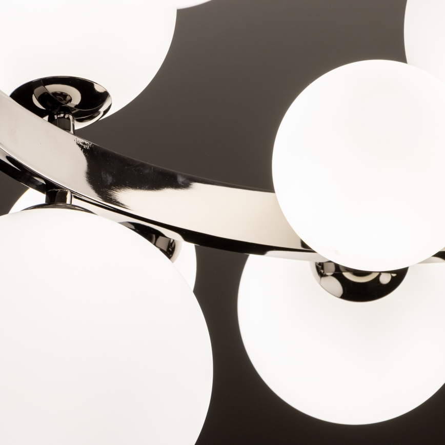 Brilagi - LED Żyrandol na lince MILLA 15xG9/3W/230V chrom błyszczący/biały