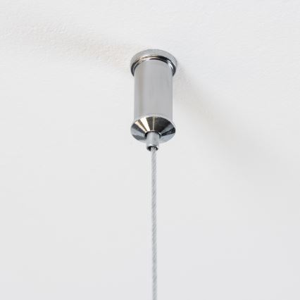 Brilagi - LED Żyrandol na lince MILLA 15xG9/3W/230V chrom błyszczący/biały