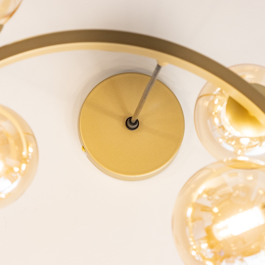 Brilagi - LED Żyrandol na lince MILLA 15xG9/3W/230V złoty