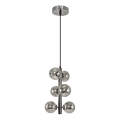 Brilagi - LED Żyrandol na lince MILLA 6xG9/3W/230V chrom błyszczący/dym
