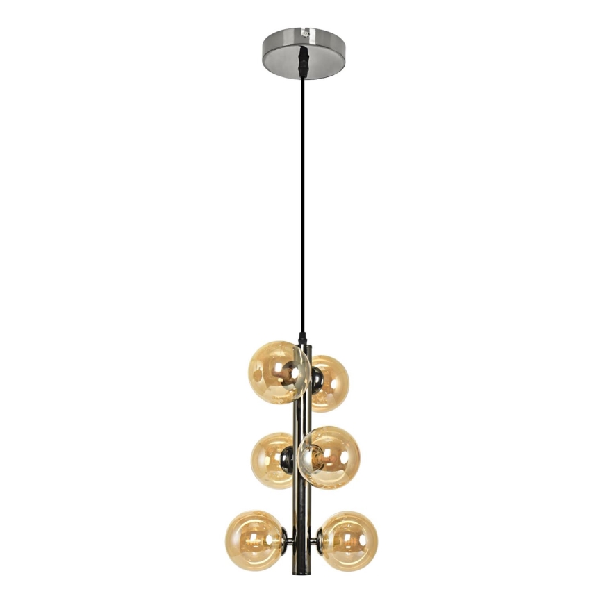 Brilagi - LED Żyrandol na lince MILLA 6xG9/3W/230V chrom błyszczący/złoty