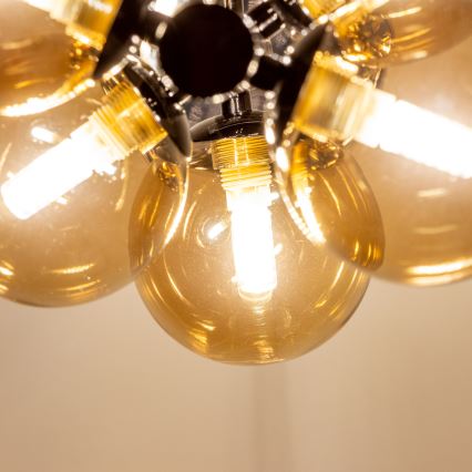 Brilagi - LED Żyrandol na lince MILLA 6xG9/3W/230V chrom błyszczący/złoty