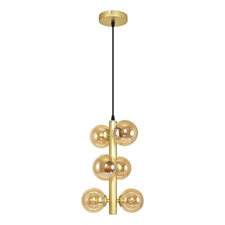 Brilagi - LED Żyrandol na lince MILLA 6xG9/3W/230V złoty