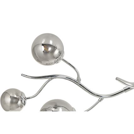 Brilagi - LED Żyrandol na lince MISTEL 6xG9/3W/230V chrom błyszczący/dym