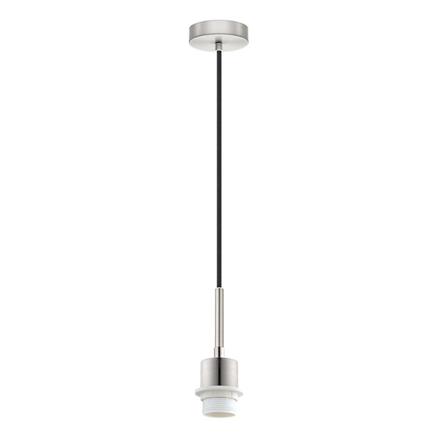 Brilagi - LED żyrandol na lince NUBILA 1xE27/60W/230V śr. 14 cm czarny/biały
