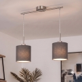 Brilagi - LED żyrandol na lince NUBILA 2xE27/60W/230V antracyt