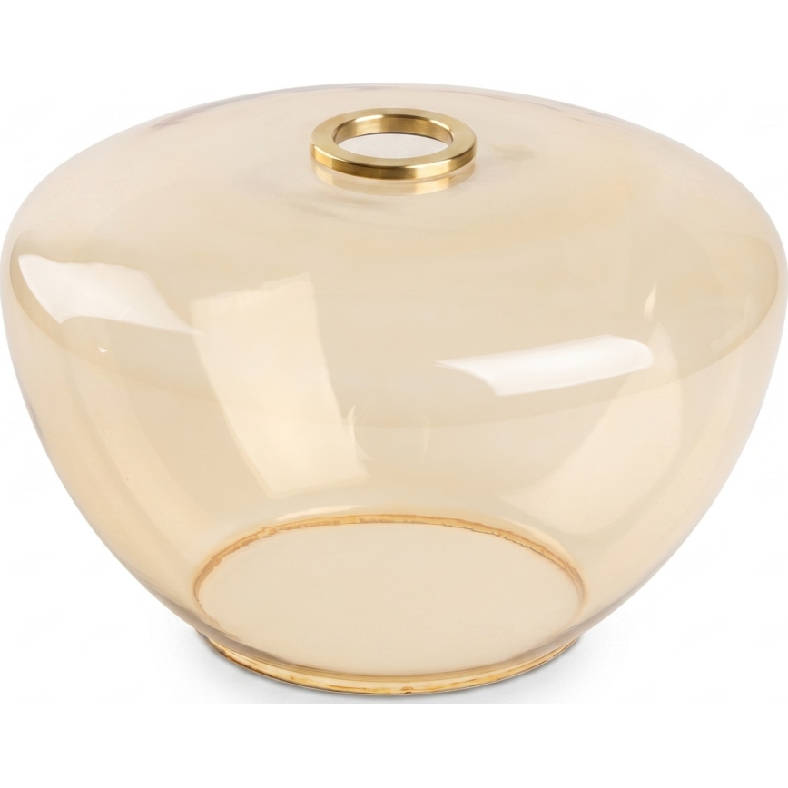 BRILAGI - Żyrandol LED na lince RETRO GLASS 2xE27/60W/230V chrom matowy/przydymiony beż