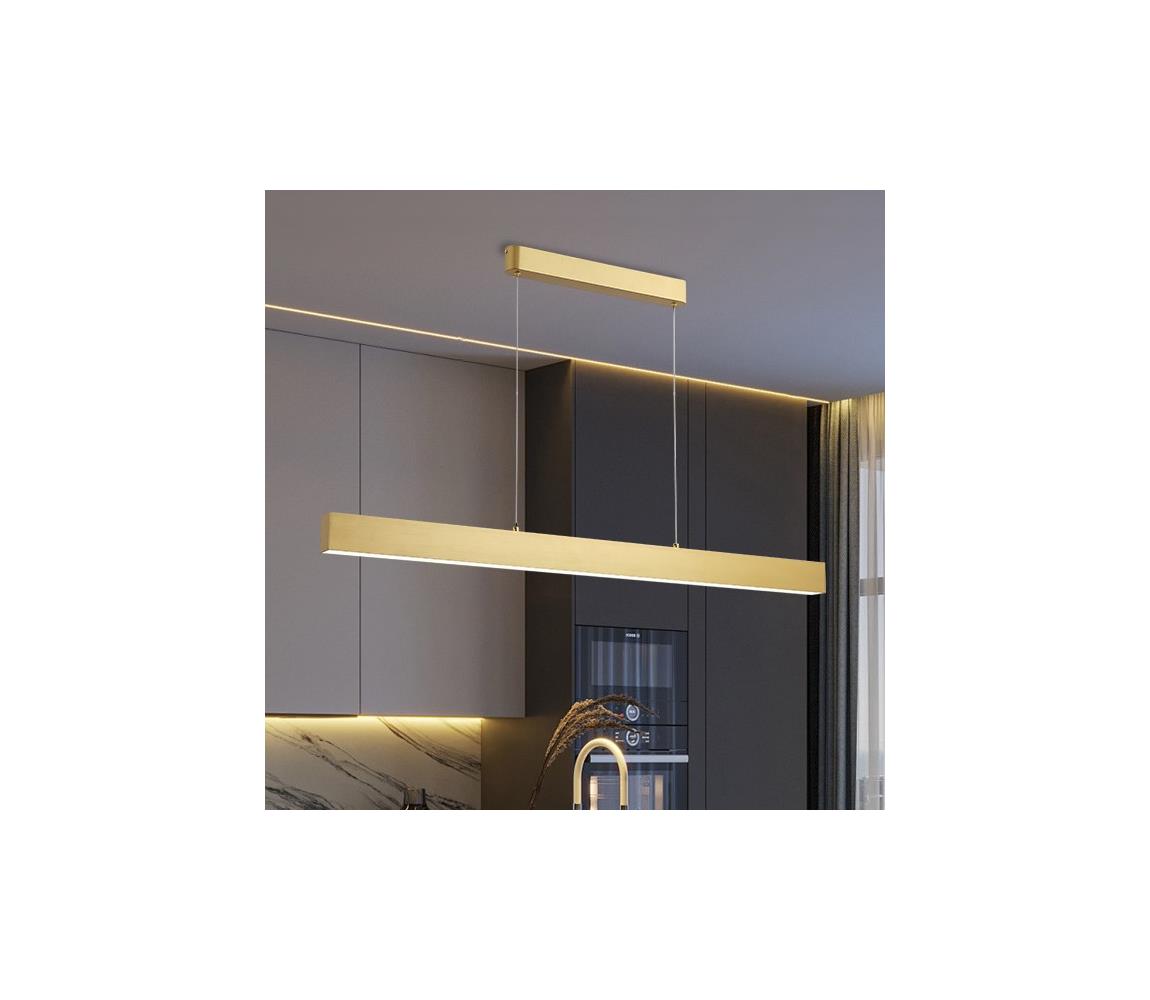 Brilagi - LED Żyrandol na lince SLEEKLINE LED/40W/230V 3000/4500/6000K złoty