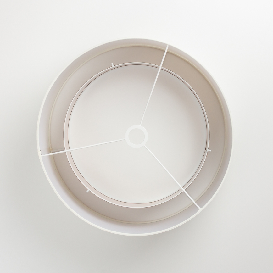 Brilagi - LED żyrandol na linkach CERIA 1xE27/40W/230V, średnica 50 cm, biały/beżowy