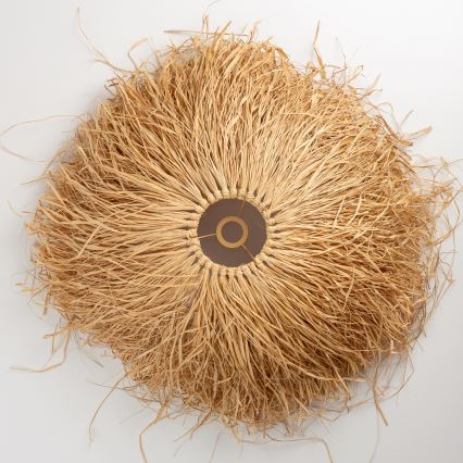 Brilagi - LED żyrandol na linkach CERIA BOHO 1xE27/40W/230V Ø 60 cm, z rafii