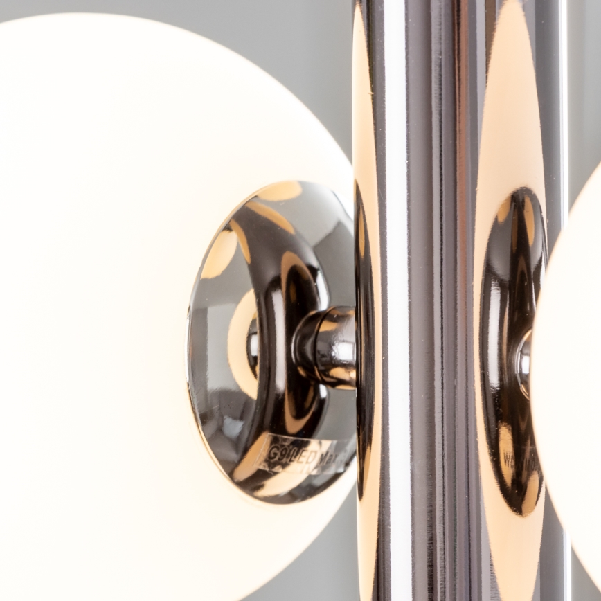 Brilagi - LED żyrandol na linkach MILLA 6xG9/3W/230V czarny chrom/biały