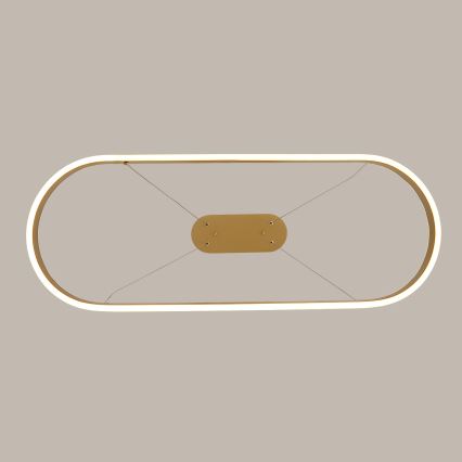 Brilagi - LED żyrandol na linkach PONDIE LED/44W/230V 80x30 cm złoty