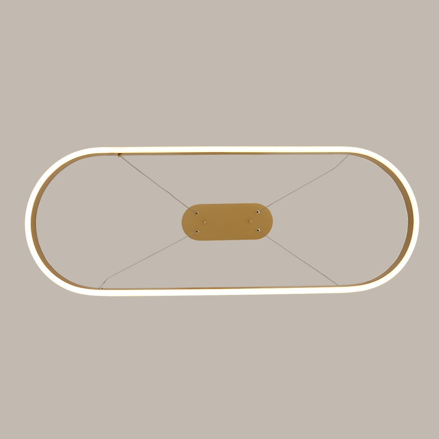 Brilagi - LED żyrandol na linkach PONDIE LED/44W/230V 80x30 cm złoty