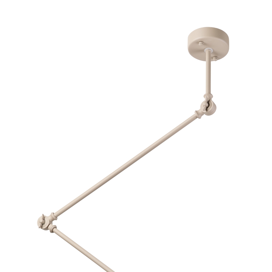 Brilagi - LED żyrandol na pręcie IRONBEAM 1xE27/60W/230V beżowy