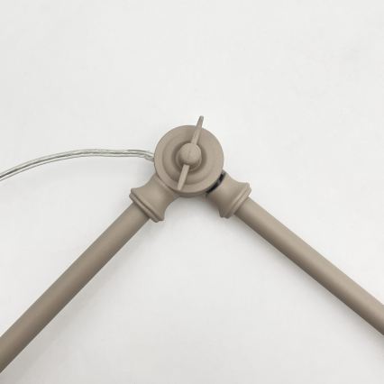 Brilagi - LED żyrandol na pręcie IRONBEAM 1xE27/60W/230V beżowy
