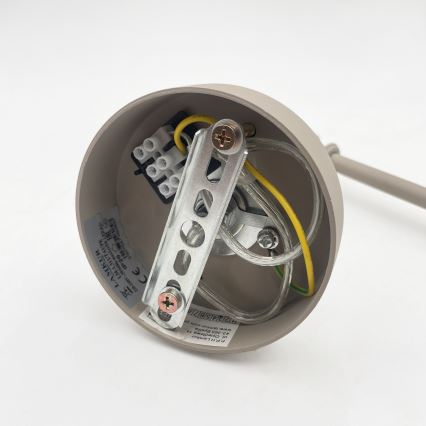 Brilagi - LED żyrandol na pręcie IRONBEAM 1xE27/60W/230V beżowy