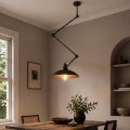 Brilagi - LED żyrandol na pręcie IRONBEAM 1xE27/60W/230V czarny