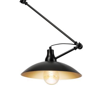 Brilagi - LED żyrandol na pręcie IRONBEAM 1xE27/60W/230V czarny