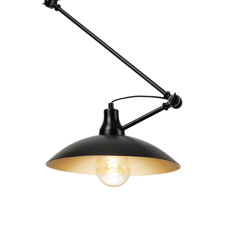 Brilagi - LED żyrandol na pręcie IRONBEAM 1xE27/60W/230V czarny