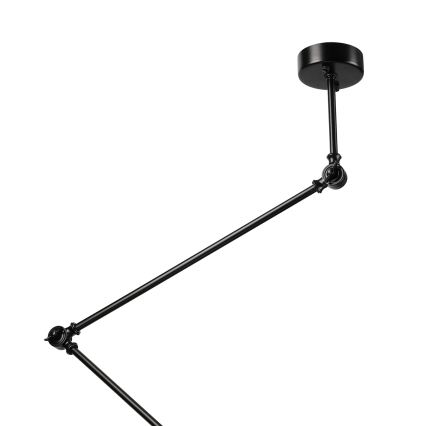 Brilagi - LED żyrandol na pręcie IRONBEAM 1xE27/60W/230V czarny