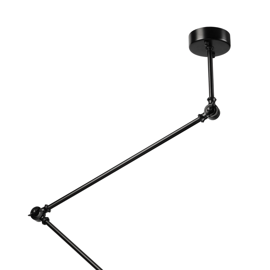 Brilagi - LED żyrandol na pręcie IRONBEAM 1xE27/60W/230V czarny