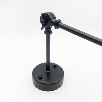 Brilagi - LED żyrandol na pręcie IRONBEAM 1xE27/60W/230V czarny