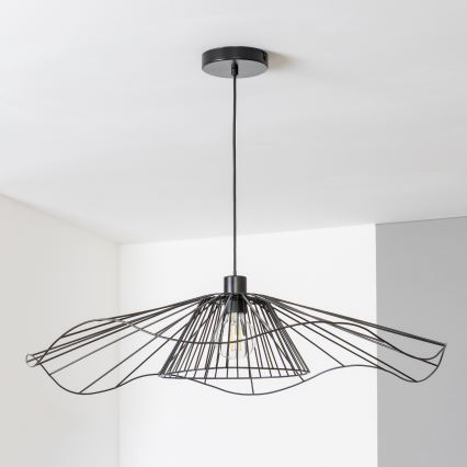 Brilagi - LED Żyrandol na przewodzie CERIA WIRE 1xE27/40W/230V śr. 80 cm czarny