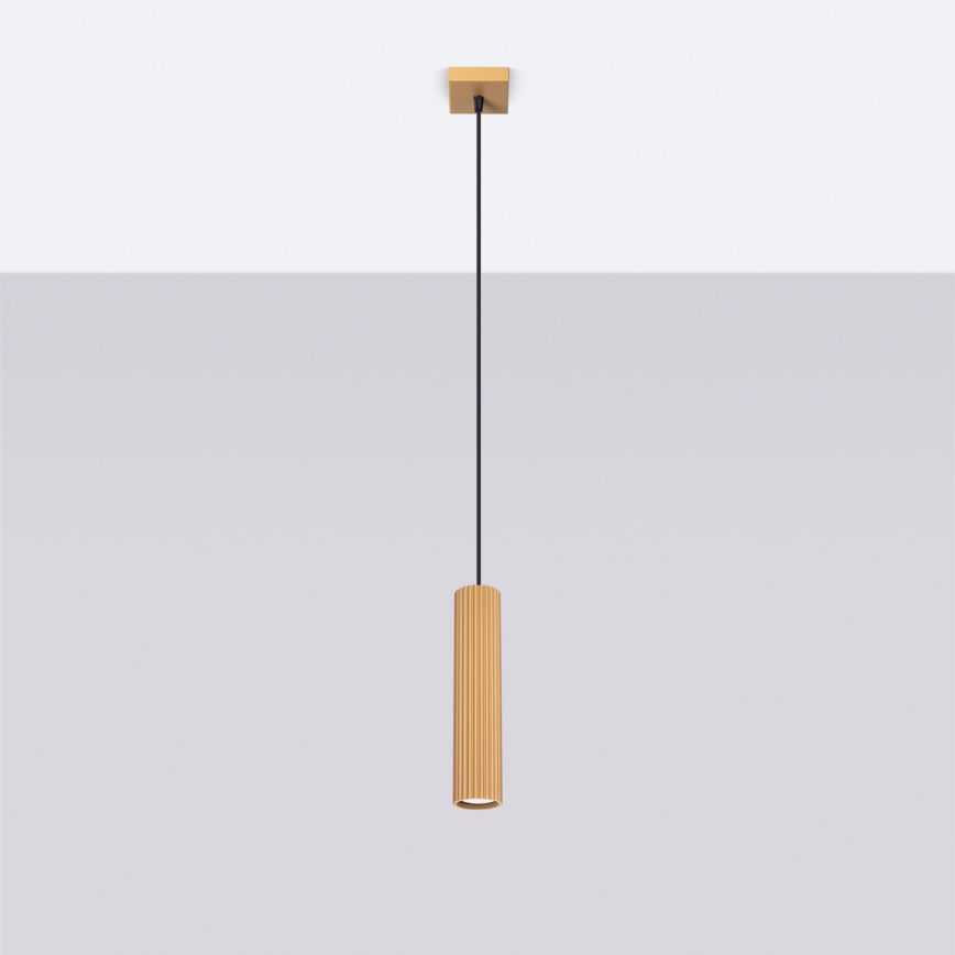 Brilagi - LED żyrandol na przewodzie CRESTO 1xGU10/10W/230V złoty