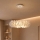 Brilagi - LED Żyrandol na przewodzie FEATHER 3xE27/40W/230V + 3xLED/3W śr. 50 cm biały