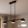 Brilagi - LED żyrandol na przewodzie MONO 3xGX53/30W/230V czarny