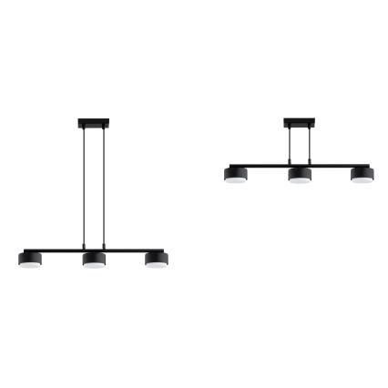 Brilagi - LED żyrandol na przewodzie MONO 3xGX53/30W/230V czarny