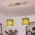 Brilagi - LED żyrandol na przewodzie NUBILA 2xE27/60W/230V zielony