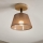 Brilagi - LED  Żyrandol natynkowy ANTHONY 1xE14/60W/230V dąb/brązowy
