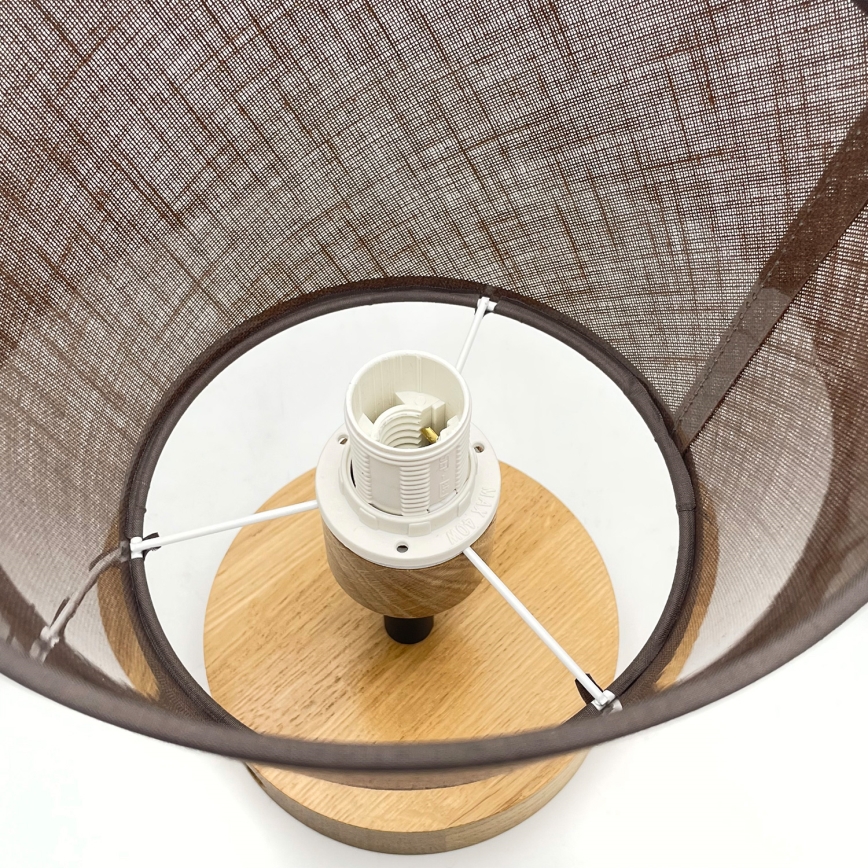 Brilagi - LED  Żyrandol natynkowy ANTHONY 1xE14/60W/230V dąb/brązowy