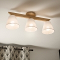 Brilagi - LED  Żyrandol natynkowy ANTHONY 3xE14/40W/230V dąb/biały