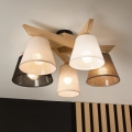 Brilagi - LED  Żyrandol natynkowy ANTHONY 5xE14/40W/230V dąb