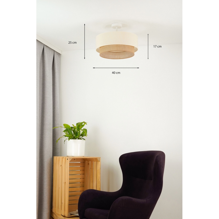 Brilagi - LED Żyrandol natynkowy BOHO STYLE 1xE27/15W/230V śr. 40 cm