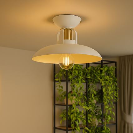 Brilagi - LED Żyrandol natynkowy FLAMENGO 1xE27/60W/230V biały